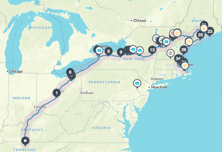 Early America History Trip: Northeastern Loop : Half a Hundred Acre Wood