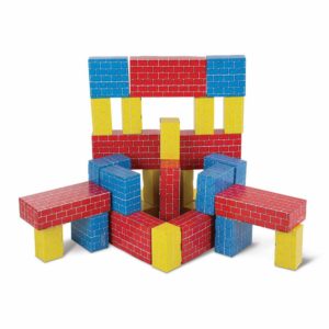 Melissa & Doug Jumbo Cardboard Building Blocks