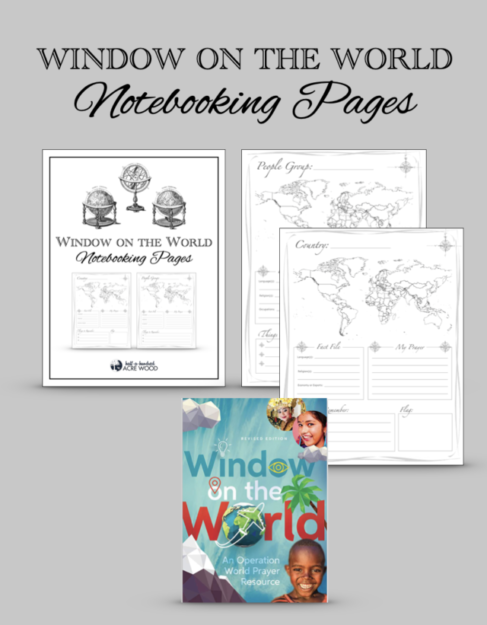 Window on the World Notebooking Pages