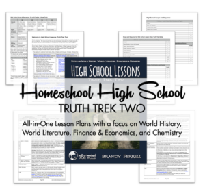 Truth Trek Two High School Lesson Plans